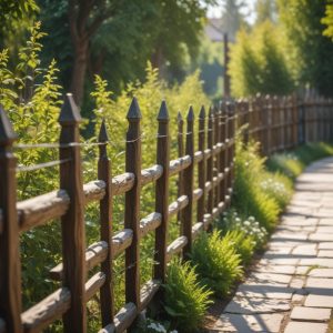 Заборы для дачи: обзор материалов, конструкций и требований к установке