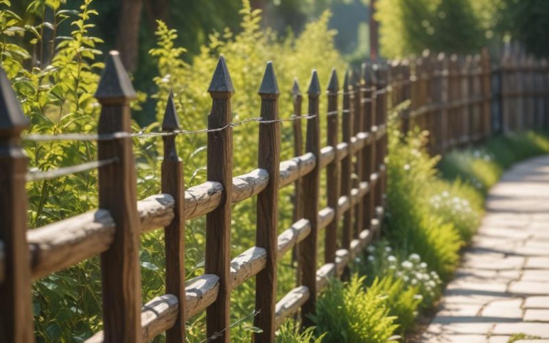 Заборы для дачи: обзор материалов, конструкций и требований к установке