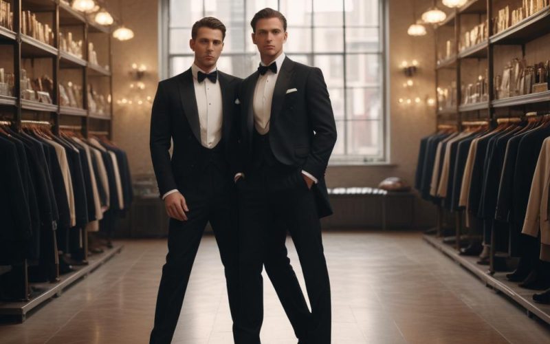 Прокат смокингов и мужских костюмов в двух городах
